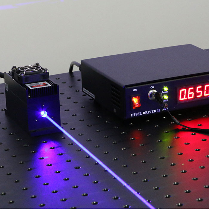 444nm±1nm 5W Blue Diode Laser High Power 반도체 레이저 시스템 - Click Image to Close